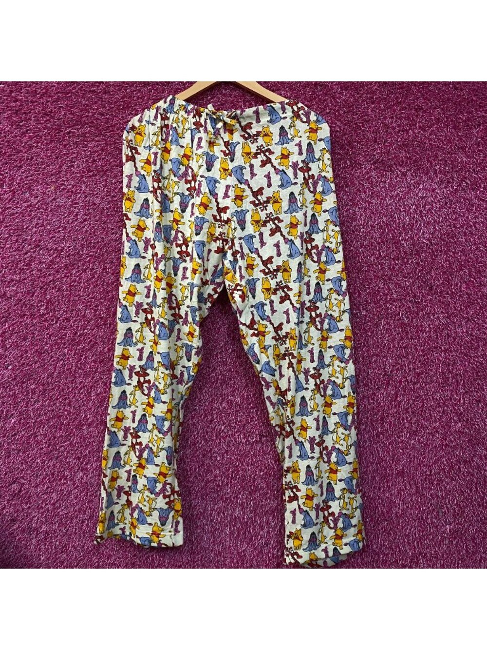 Disney Winnie The Pooh and Friends Yellow Lounge Pajama Pants 3XL